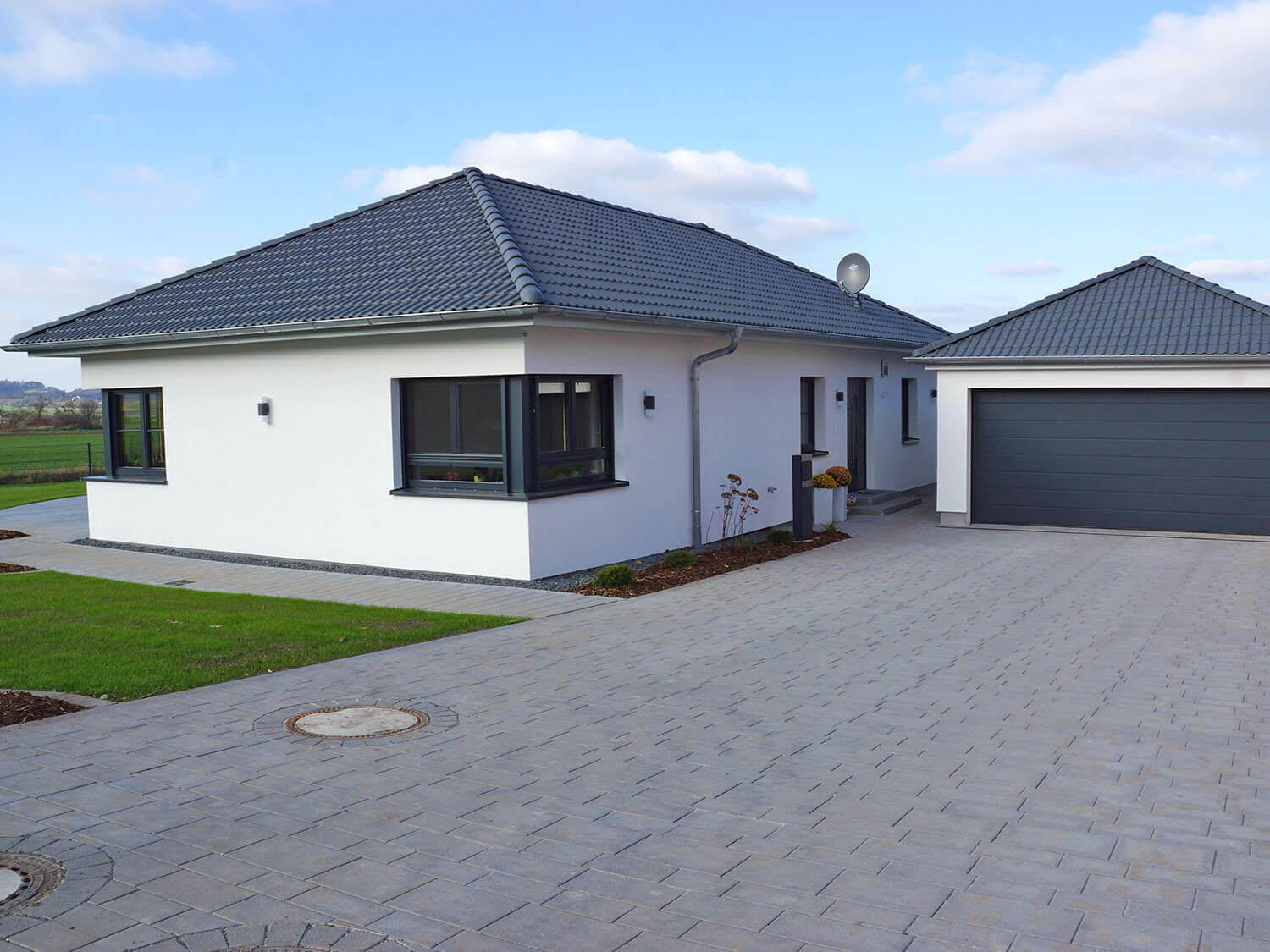 Bungalow mit Garage in Marktbergel - Engelhardt + Geissbauer